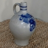 Antique Hand-Painted Earthenware Jug
