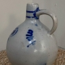 Antique Hand-Painted Earthenware Jug