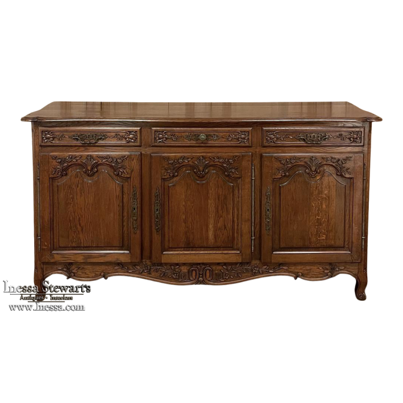 Antique Country French Normandie Buffet ~ Enfilade
