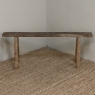 Rustic 19th Century Country French Bench