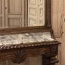 19th Century French Louis XIV Marble Top Console with Mirror