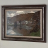 Framed Oil Painting on Canvas by L. Reymen dated 1946