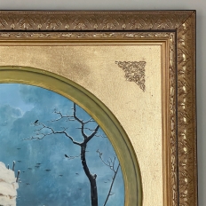Pair 18th Century Framed Oil Paintings by P. J. Boquet (1751-1817)