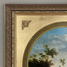 Pair 18th Century Framed Oil Paintings by P. J. Boquet (1751-1817)