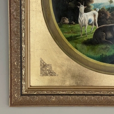 Pair 18th Century Framed Oil Paintings by P. J. Boquet (1751-1817)