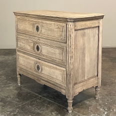 Early 19th Century Country French Louis XVI Stripped Commode
