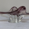 Mid Century Italian Murano Glass Centerpiece Bowl