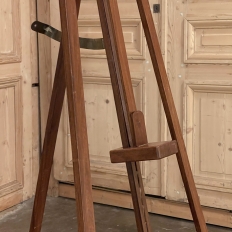 Antique Mahogany Empire Style Display Easel
