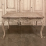 Antique Liegoise Draw Leaf Dining Table in Stripped Oak