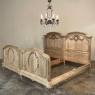 Pair 19th Century French Louis XVI Beds/ King Size Bed