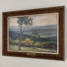 Antique Framed Oil Painting on Board by Dieudonné Jacobs (1887–1967), “Les Genêts”
