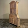 19th Century French Louis XIV Secretary ~ Bookcase in Stripped Oak