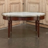 Antique French Louis XVI Marble Top Coffee Table