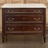 19th Century French Louis XVI ~ Directoire Marble Top Commode