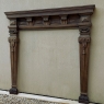 Mid-19th Century French Neoclassical Carved Fireplace Surround