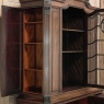 19th Century French Louis XVI Neoclassical Walnut Bookcase ~ Linen Press