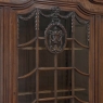 19th Century French Louis XVI Neoclassical Walnut Bookcase ~ Linen Press