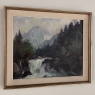 Framed Oil Painting on Canvas by L. Reymen