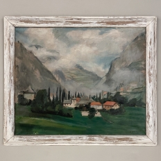 Framed Oil Painting on Canvas by Flory Roland (1905-1978)