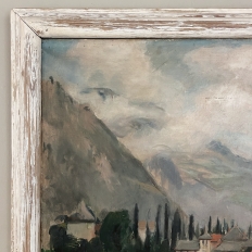 Framed Oil Painting on Canvas by Flory Roland (1905-1978)