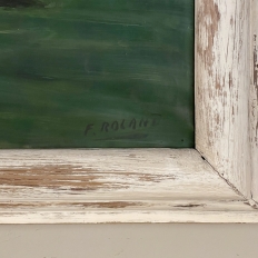 Framed Oil Painting on Canvas by Flory Roland (1905-1978)