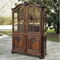 Antique Louis XIV Bookcase ~ Display Cabinet
