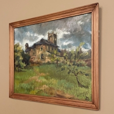 Framed Oil Painting on Board