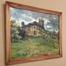 Framed Oil Painting on Board