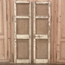 Pair 19th Century Shutters ~ Doors with Wire Mesh