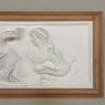 Framed Bisque Plaque Depicting the Goddess Diana