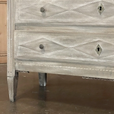 Early 19th Century French Directoire Period Whitewashed Commode