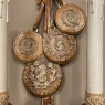 Pair Antique Italian Neoclassical Carved Giltwood Wall Sconces