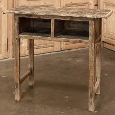 Rustic 19th Century Swedish Pine Console ~ Sofa Table