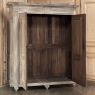 18th Century Country French Whitewashed Armoire