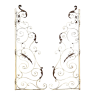Pair 19th Century Wrought Iron Gates