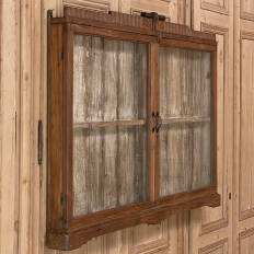 Antique Display Case ~ Wall Cabinet