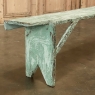 Antique Rustic Swedish Painted Bench