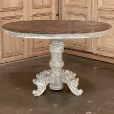 19th Century French Napoleon III Period Painted Table
