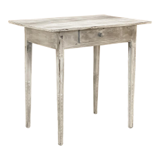 18th Century Country French Painted End Table