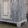 18th Century Swedish Painted Pine Two-Tiered Cabinet