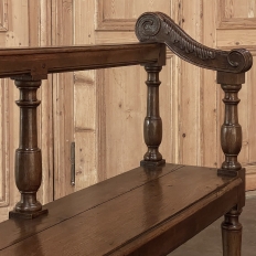 18th Century Country French Hall Bench