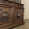 Grand 19th Century French Renaissance Revival Triple Hunt Bookcase