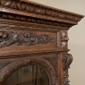 Grand 19th Century French Renaissance Revival Triple Hunt Bookcase