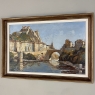 Antique Framed Oil Painting on Board by Xavier Sager (1881-1969)