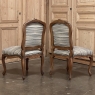 Set of Four 19th Century French Louis XV Fruitwood Side Chairs