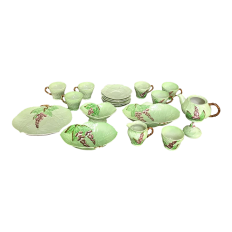 English Carlton Ware 19 Piece Tea Serving Set
