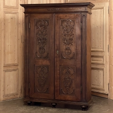 19th Century Country French Armoire