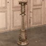 ﻿Antique Italian Baroque Giltwood Pedestal