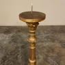 Pair 19th Century Giltwood Candlestick Table Lamps