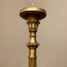 Pair 19th Century Giltwood Candlestick Table Lamps